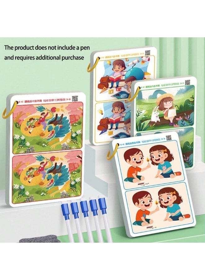 لعبة اكتشف الفروقات للأطفال – بطاقات تعليمية (نسخة الصغار) - Image 5